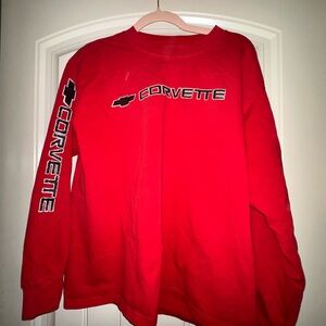 Red Corvette Long Sleeve Shirt